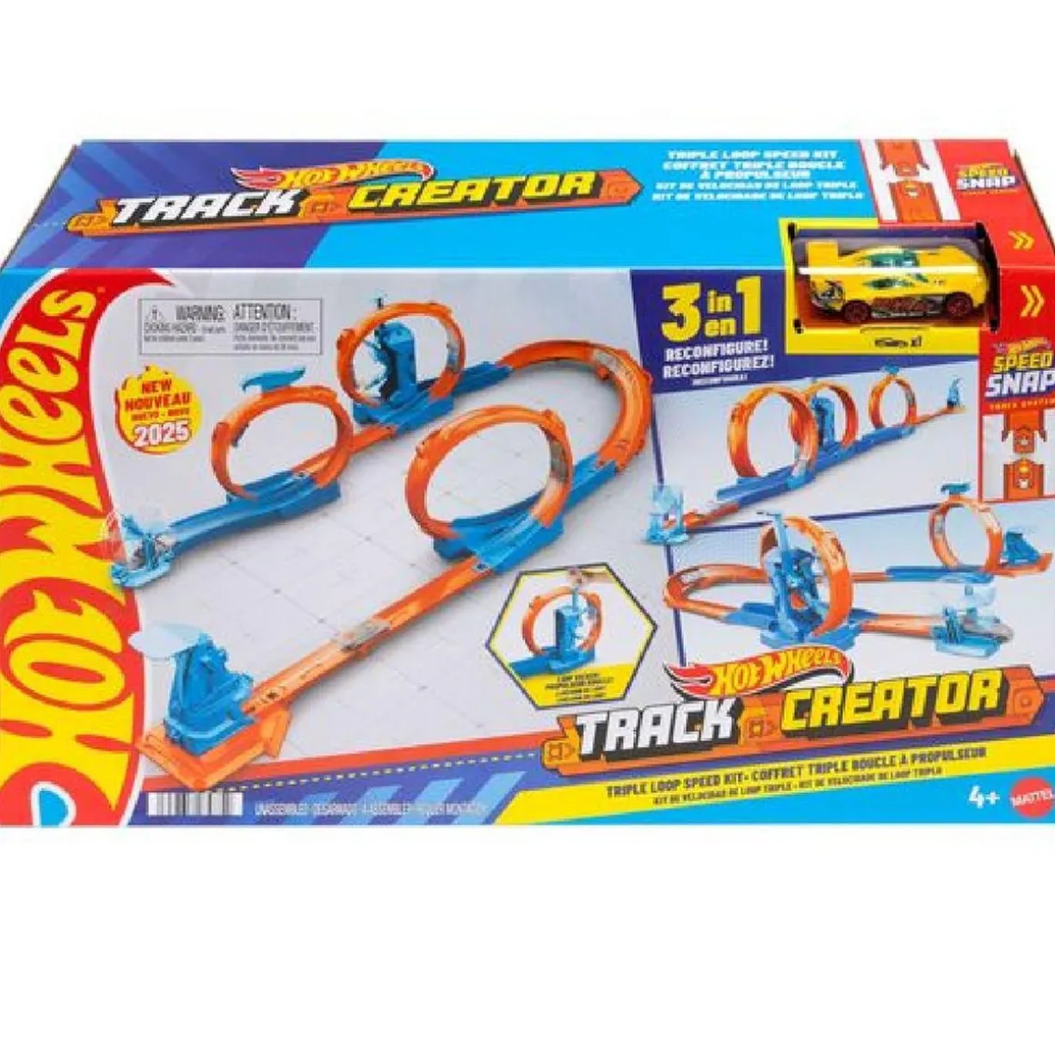 Hot Wheels - Pista Triple Loop