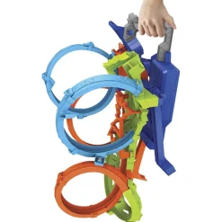 Hot Wheels - Set de pistas 4 Crash Looping