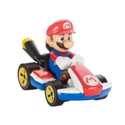 Hot Wheels - Super Mario - Vehículo Mario Kart (varios modelos)