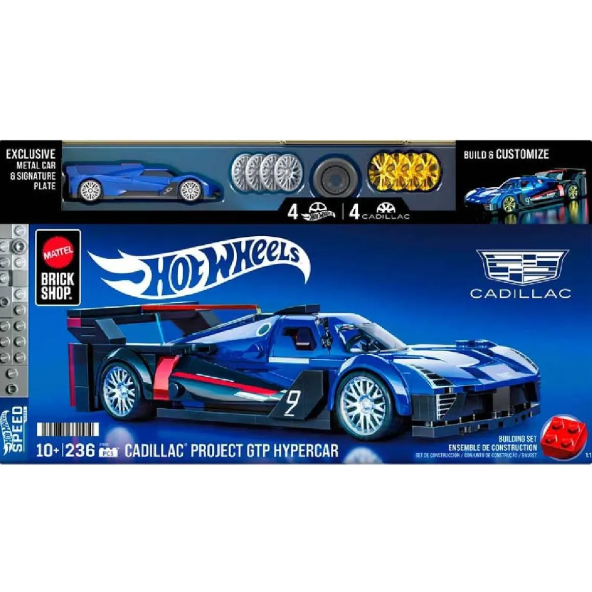 Hot Wheels - Vehículo Speed - Cadillac Project GTP
