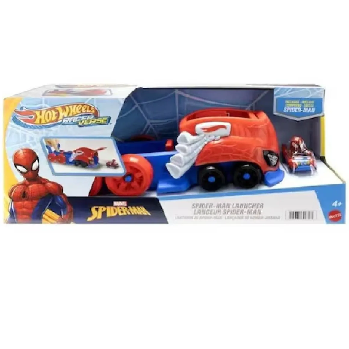 Hot Wheels RacerVerse - Vehículo con Lanzador (Varios modelos)