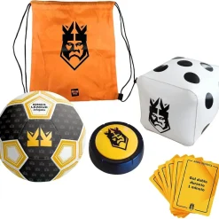 IMC Toys - Juego de futbol oficial Kings League recrea un partido real ㅤ