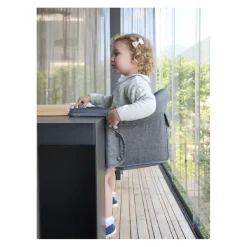 Inglesina - Trona de mesa portátil Fast gris