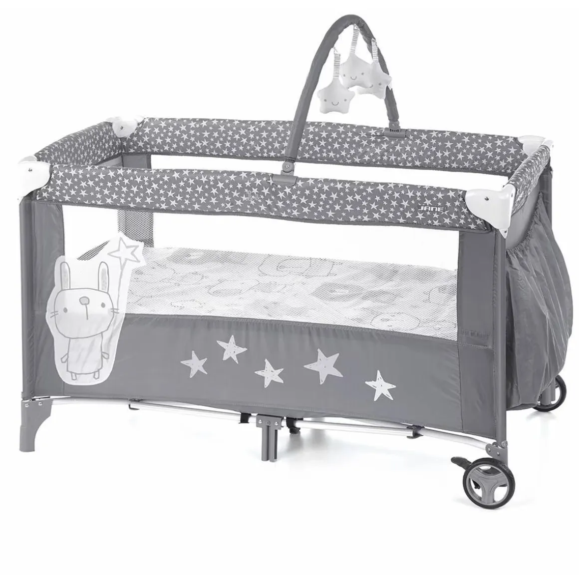 Jané - Cuna de Viaje Duo Level Toys - Star