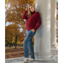 Jersey de lactancia burdeos