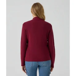 Jersey de lactancia burdeos