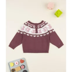 Jersey niña rosa con gatitos