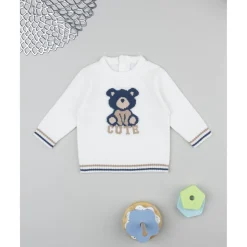 Jersey niño blanco teddy