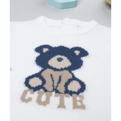 Jersey niño blanco teddy