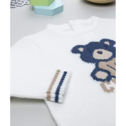 Jersey niño blanco teddy