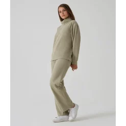 Jersey premamá verde “fake tricot”