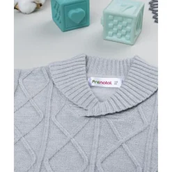 Jersey tricot niño gris