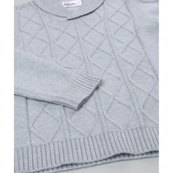 Jersey tricot niño gris