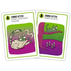 Juego de cartas Zombie Kittens ㅤ