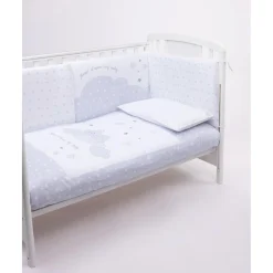 Juego de Cuna 4 Piezas Unisex "Hipopótamo"