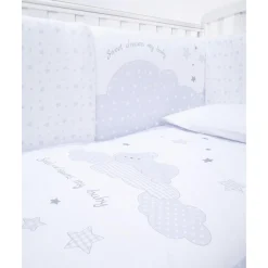 Juego de Cuna 4 Piezas Unisex "Hipopótamo"