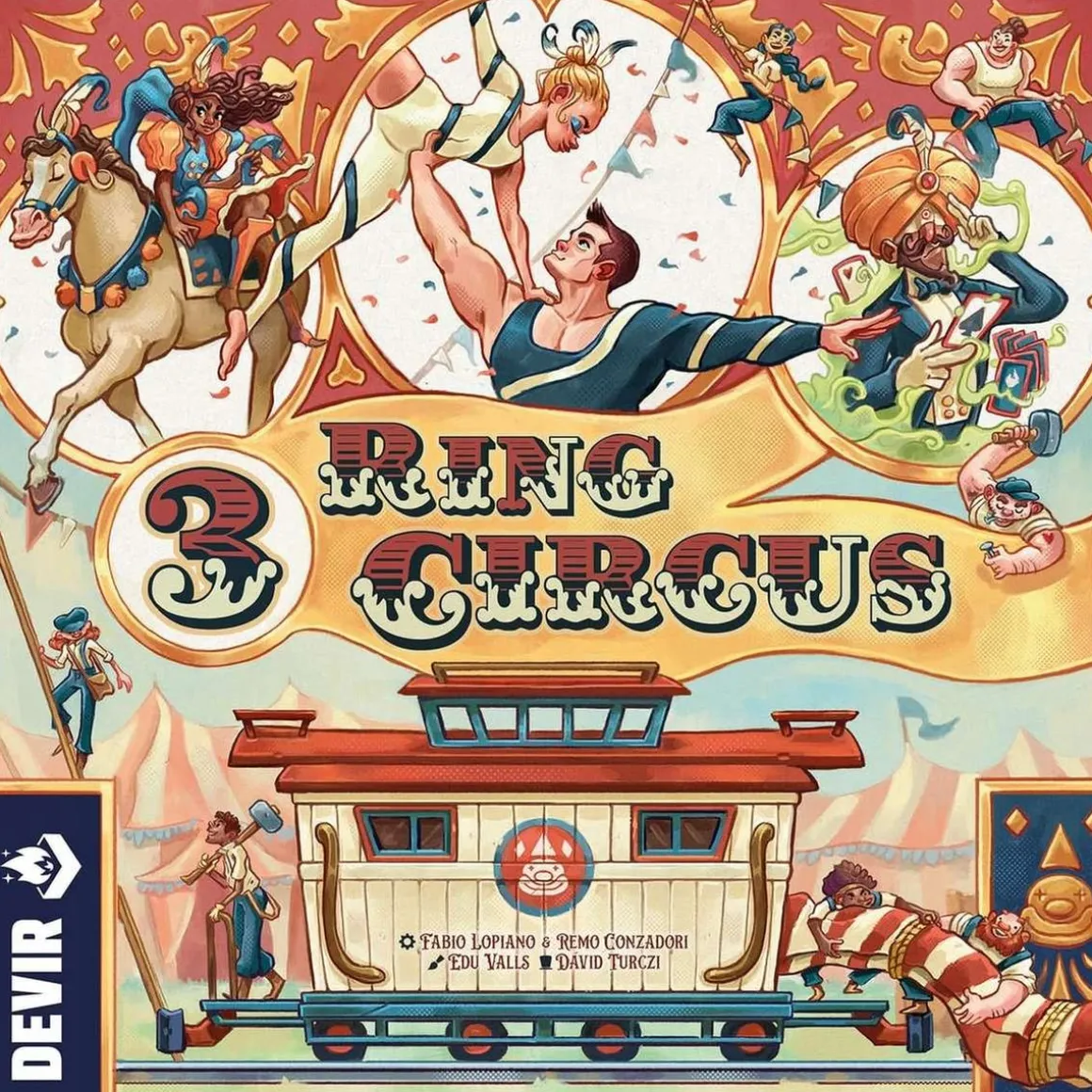 Juego de mesa Ring Circus ㅤ