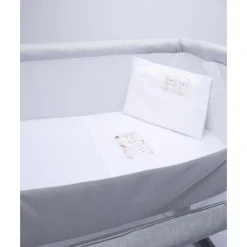 Juego de Sábanas Cuna 3 Piezas "Ositos" (Niña)