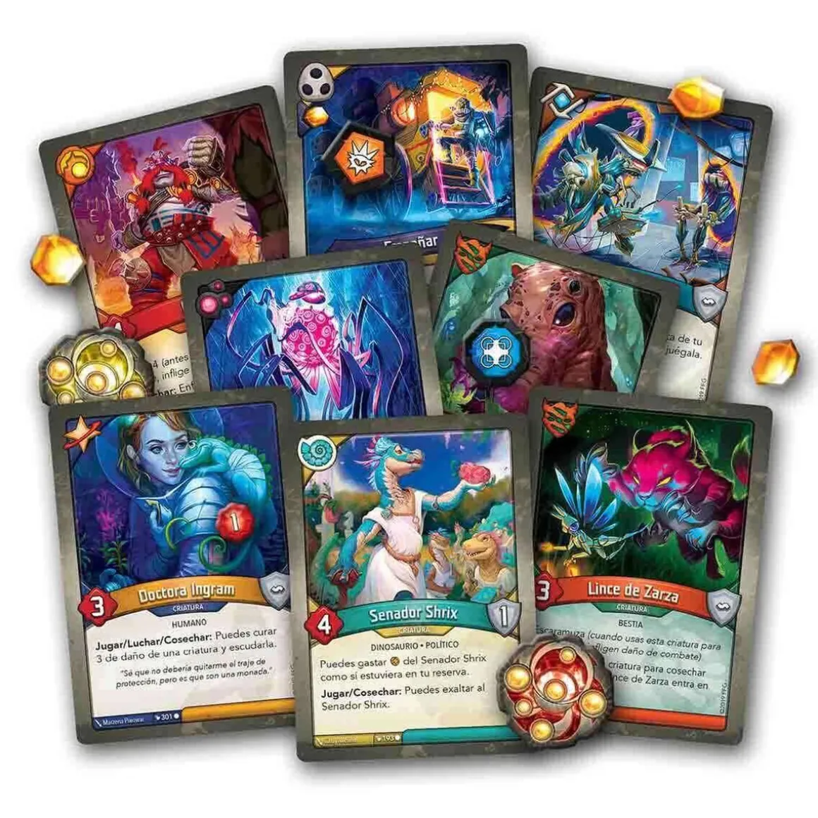 KeyForge - Mundos en Colisión Mazo de Arconte Deluxe - Juego de Cartas