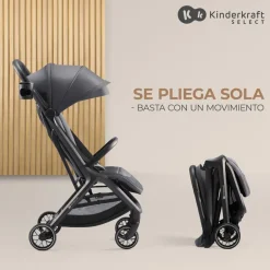 Kinderkraft - Silla de paseo Nubi 2 Cloudy Grey