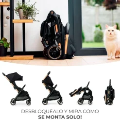 Kinderkraft - Silla de paseo Apino Dove Grey