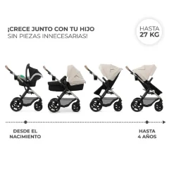 Kinderkraft - Trio Moov 2 Moonlight Grey