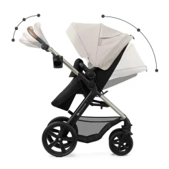 Kinderkraft - Trio Moov 2 Moonlight Grey