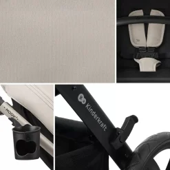 Kinderkraft - Trio Moov 2 Moonlight Grey