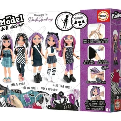 Kit de diseño de moda para muñeca estilo academía oscura