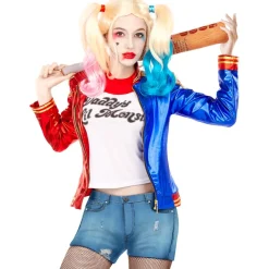 Kit disfraz de Harley Quinn Suicide Squad XL
