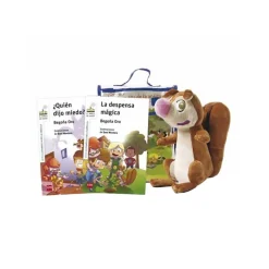 La pandilla de la ardilla - Pack 2 libros y peluche de Rasi