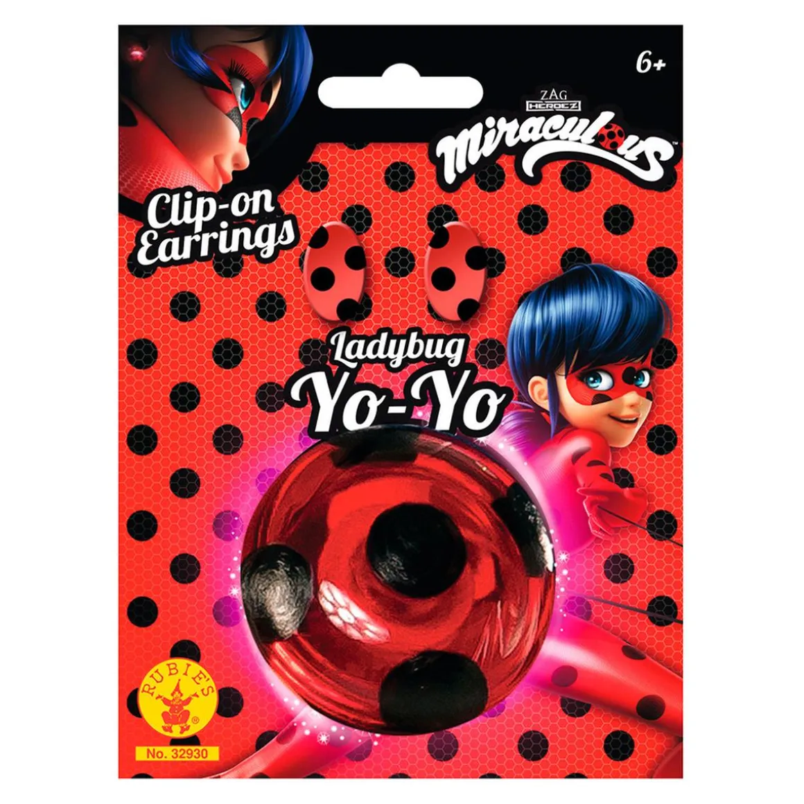 Ladybug - Set Yoyó y Pendientes