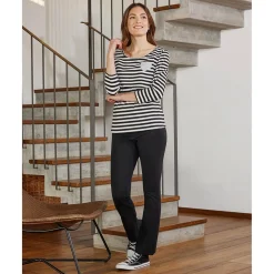 Leggings Premamá Flare Negro