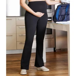 Leggings Premamá Flare Negro