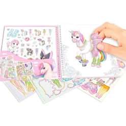 Libro de pegatinas ylvi dress me up