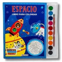 Libro para colorear con acuarelas (varios modelos)