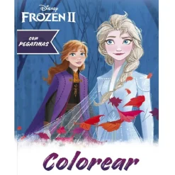 Libro Personajes para colorear con Pegatinas (Varios modelos)