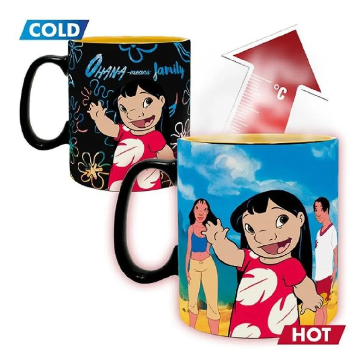 Lilo y Stitch - Taza Térmica Mágica 460 ml