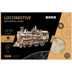 Locomotora - Puzzle de madera 3D