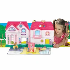 Lolly - Casa de muñecas con 25 accesorios