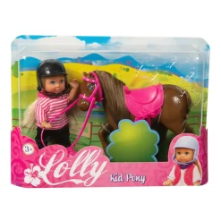 Lolly - Muñeca Lolly Kid pony ㅤ
