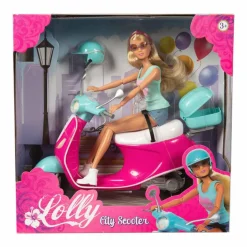 Lolly - Muñeca Lolly y su scooter