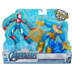 Los Vengadores - Pack 2 Figuras Bend and Flex