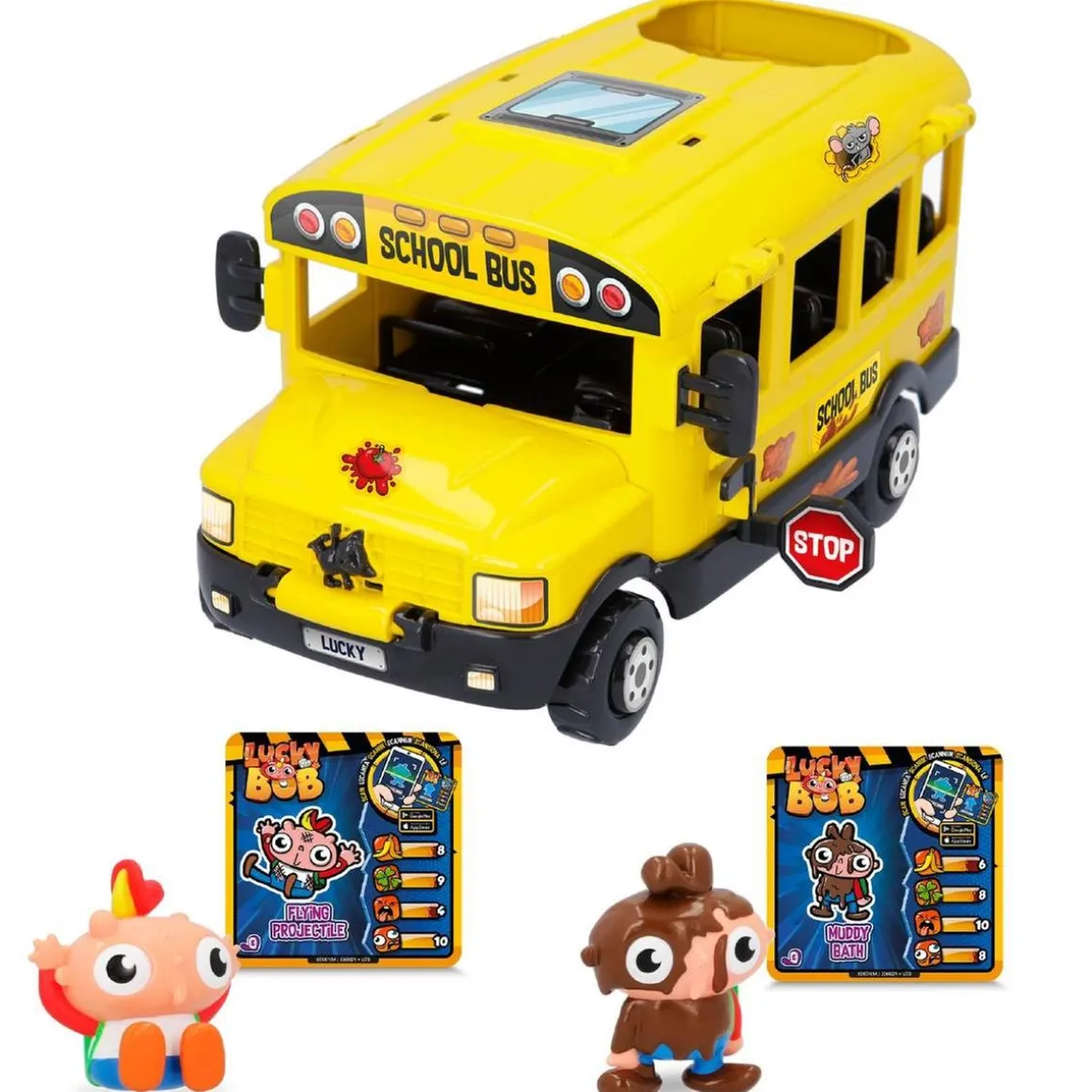 Lucky Bob - Playset autobús Lucky Bus