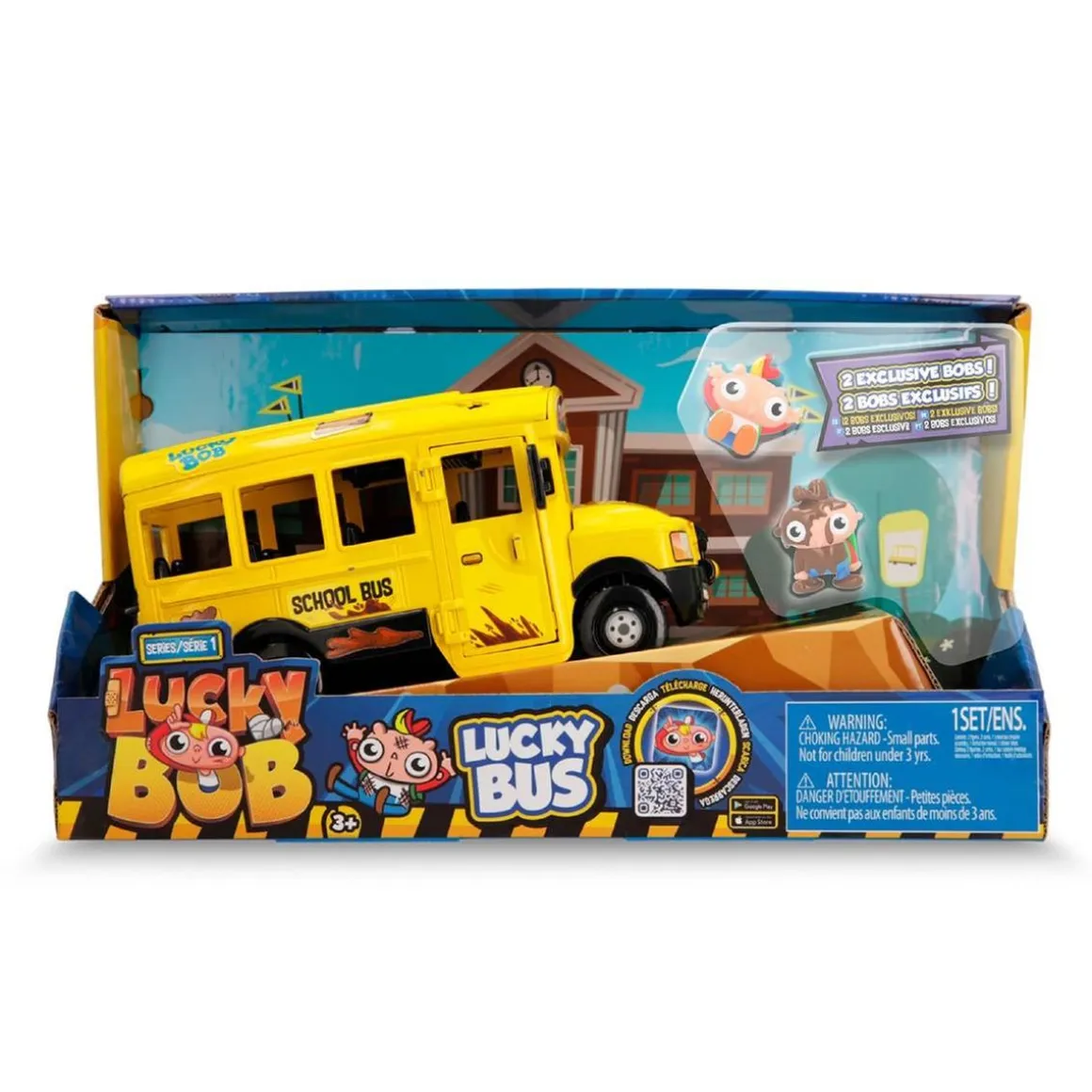 Lucky Bob - Playset autobús Lucky Bus