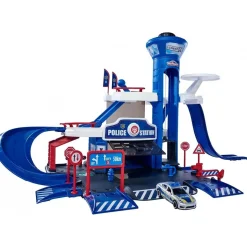 Majorette - Estación de Policía Creatix con Vehículo Incluido ㅤ