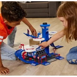 Majorette - Estación de Policía Creatix con Vehículo Incluido ㅤ