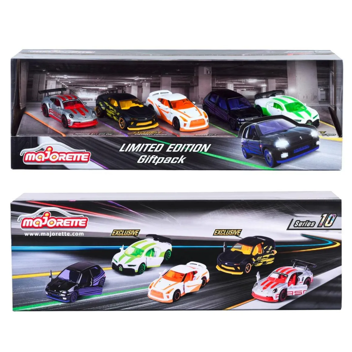 Majorette - Set 5 coches Edición limitada 10