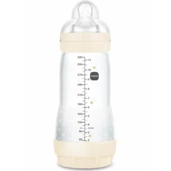 MAM - Biberón Easy Start anticólicos 320 ml Beige