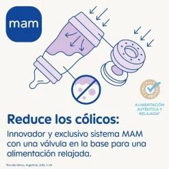 Mam - Biberón Easy Start anticólicos 160ml neutro